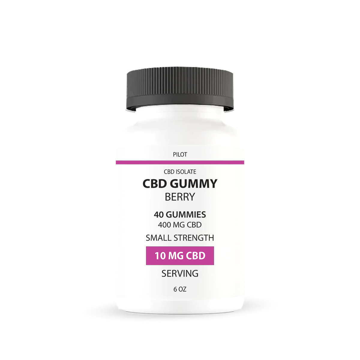 CBD GUMMY - BERRY FLAVOR - 6 OZ