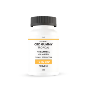 CBD GUMMY - TROPICAL FLAVOR - 6 OZ