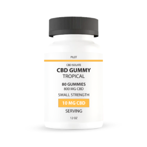 CBD GUMMY - TROPICAL FLAVOR - 12 OZ